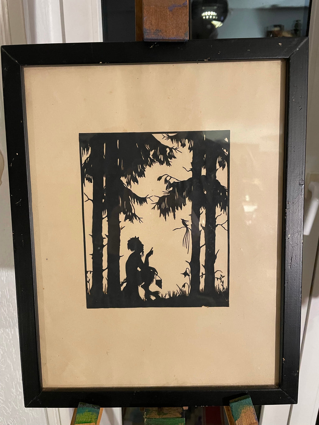 Papiersnijkunst Faun