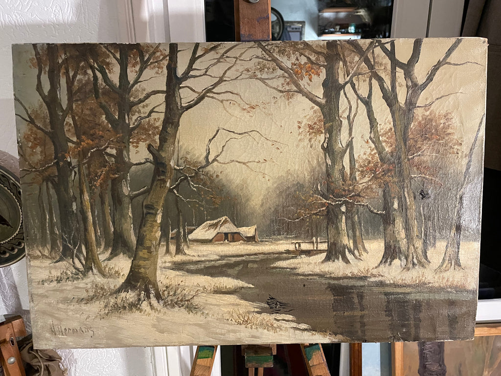Winterlandschap M Hermans